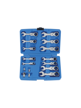 Coffret de clés mixtes à cliquet