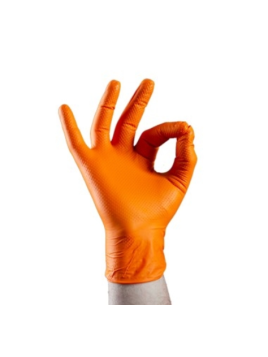 Les gants nitrile non-poudrés super nitro