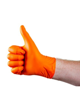 Les gants nitrile non-poudrés super nitro
