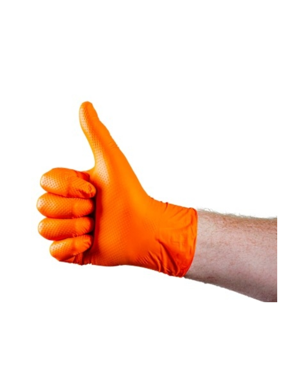 Les gants nitrile non-poudrés super nitro