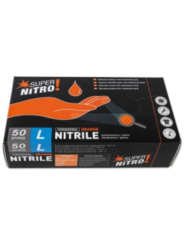 Les gants nitrile non-poudrés super nitro